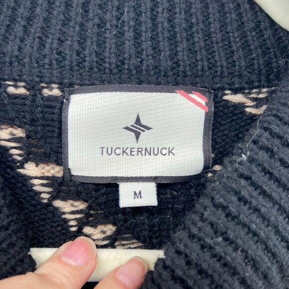 Tuckernuck Lynx Sweater Size Medium Wool - Picture 2 of 6